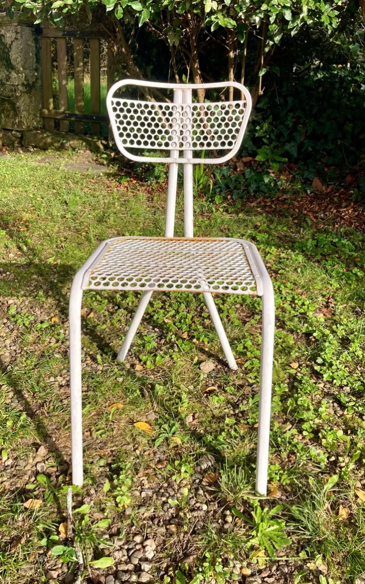 Pamono Garden Set attributed to René Malaval, 1950s, Set of 5