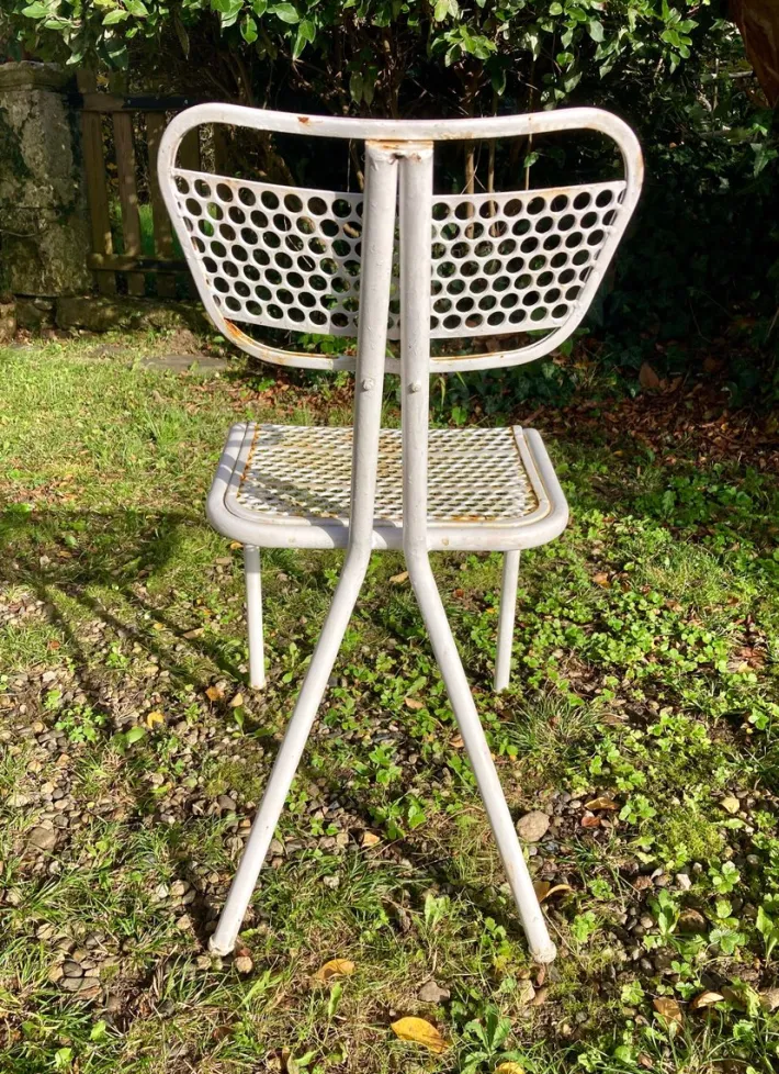 Pamono Garden Set attributed to René Malaval, 1950s, Set of 5