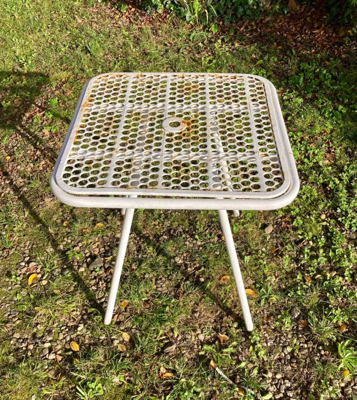 Pamono Garden Set attributed to René Malaval, 1950s, Set of 5