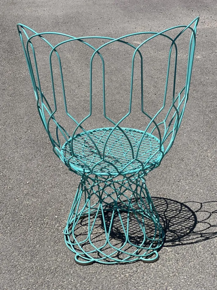 Pamono Garden Set Re-Trouvé Series in Twisted Steel by Patricia Urquiola for Emu, Set of 6 Best