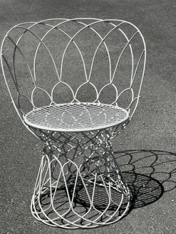 Pamono Garden Set Re-Trouvé Series in Twisted Steel by Patricia Urquiola for Emu, Set of 6 Best