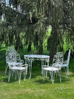 Pamono Garden Set, 1950s, Set of 5 Online