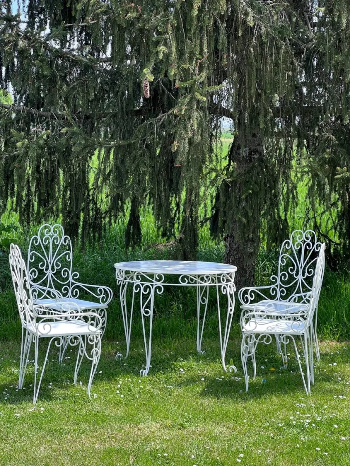 Pamono Garden Set, 1950s, Set of 5 Online