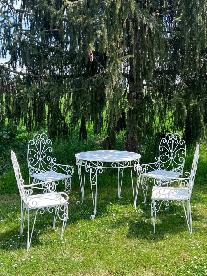 Pamono Garden Set, 1950s, Set of 5 Online