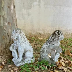 Pamono Garden Stone Lions, Set of 2 Online