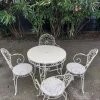 Pamono Garden Table and Chairs, Set of 4 Outlet