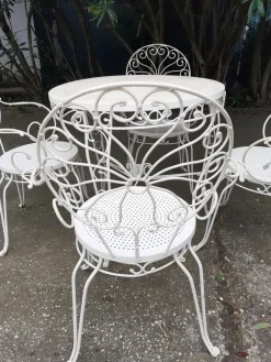 Pamono Garden Table and Chairs, Set of 4 Outlet