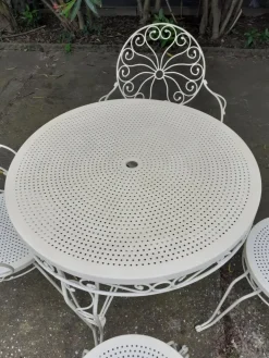 Pamono Garden Table and Chairs, Set of 4 Outlet