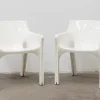 Pamono Gaudì Chairs by Vico Magistretti for Artemide, Italy, 1970s, Set of 2 New