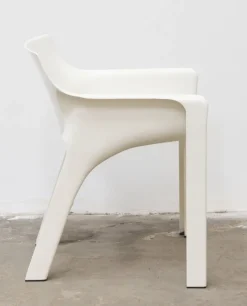 Pamono Gaudì Chairs by Vico Magistretti for Artemide, Italy, 1970s, Set of 2 New
