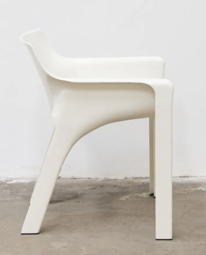 Pamono Gaudì Chairs by Vico Magistretti for Artemide, Italy, 1970s, Set of 2 New