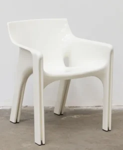 Pamono Gaudì Chairs by Vico Magistretti for Artemide, Italy, 1970s, Set of 2 New