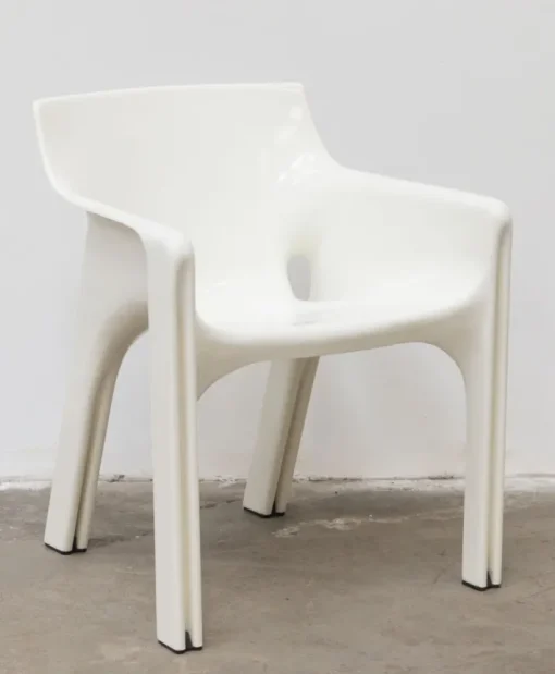 Pamono Gaudì Chairs by Vico Magistretti for Artemide, Italy, 1970s, Set of 2 New