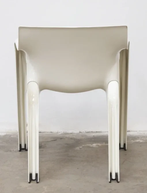 Pamono Gaudì Chairs by Vico Magistretti for Artemide, Italy, 1970s, Set of 2 New