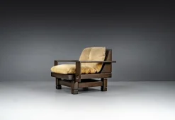 Pamono Geometric Living Room Model St. Moritz by Klaus Rausch Furniture Co. for Architects and Designers, 1960s, Set of 7 Clearance