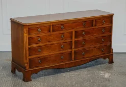 Pamono Georgian Burr Walnut Sideboard by H.G. Hudson Hot