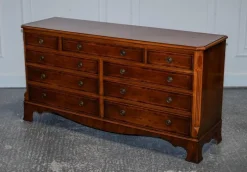Pamono Georgian Burr Walnut Sideboard by H.G. Hudson Hot