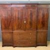 Pamono Georgian Inlaid Mahogany Wardrobe, 1810 Sale