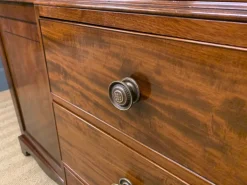 Pamono Georgian Inlaid Mahogany Wardrobe, 1810 Sale