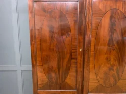 Pamono Georgian Inlaid Mahogany Wardrobe, 1810 Sale