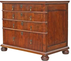 Pamono Georgian Inlaid Walnut Chest of Drawers, 1720s Best