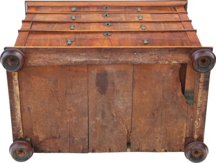 Pamono Georgian Inlaid Walnut Chest of Drawers, 1720s Best