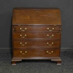 Pamono Georgian Mahogany Bureau Sale