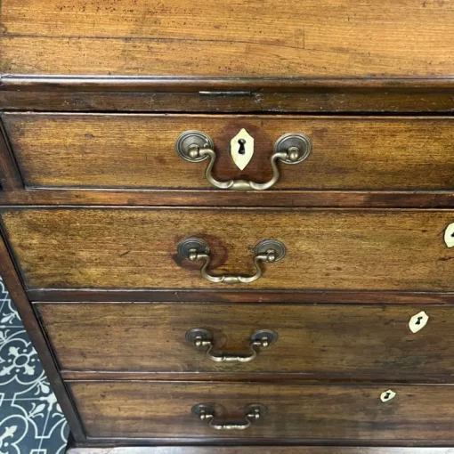 Pamono Georgian Mahogany Bureau, Mid -18th Century Discount