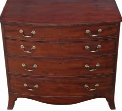 Pamono Georgian Mahogany Chest of Drawers, Late 18th / Early 19th Century New