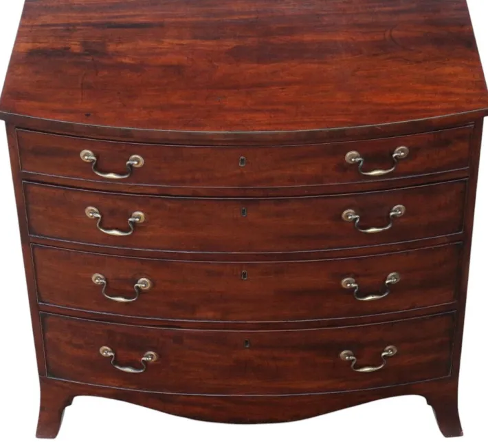 Pamono Georgian Mahogany Chest of Drawers, Late 18th / Early 19th Century New