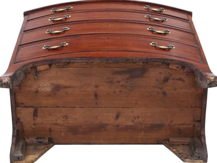 Pamono Georgian Mahogany Chest of Drawers, Late 18th / Early 19th Century New