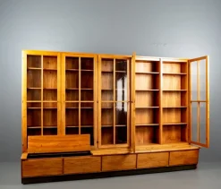 Pamono German Bookcase Wall Unit from Holsatia, 1930s Sale