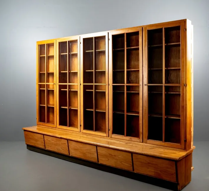 Pamono German Bookcase Wall Unit from Holsatia, 1930s Sale