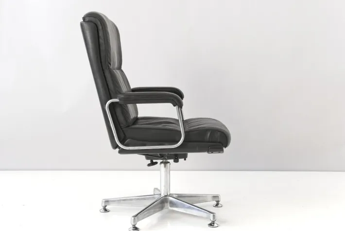 Pamono German Conference Chair with Tilting Mechanism from Drabert, 1970s Sale