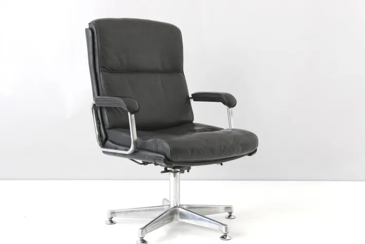 Pamono German Conference Chair with Tilting Mechanism from Drabert, 1970s Sale