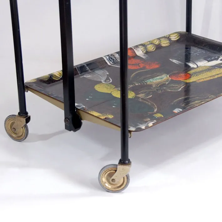 Pamono German Gerlinol Bar Cart from Bremshey & Co., 1960s Discount