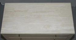 Pamono German Marble Topped Chest of and Bedside Drawers from Interlubke, Set of 3 Best