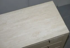 Pamono German Marble Topped Chest of and Bedside Drawers from Interlubke, Set of 3 Best