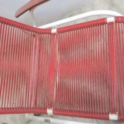 Pamono German Metal and Plastic Garden Chair from Henkel Ideal, 1970s New