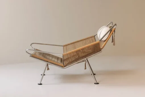 Pamono Gorgeous Flag Halyard Lounge Chair by Hans Wegner for PP Møbler Best