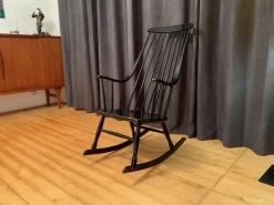 Pamono Grandessa Rocking Chair by Lena Larsson for Nesto, Sweden, 1960s Hot