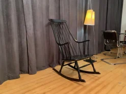 Pamono Grandessa Rocking Chair by Lena Larsson for Nesto, Sweden, 1960s Hot