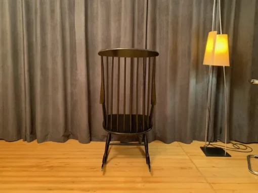 Pamono Grandessa Rocking Chair by Lena Larsson for Nesto, Sweden, 1960s Hot