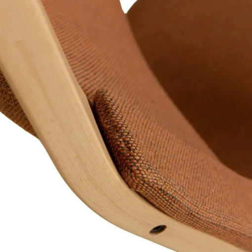Pamono Gravity Balans Rocking Chair in Brown Fabric by Peter Opsvik for Varier Best
