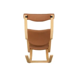 Pamono Gravity Balans Rocking Chair in Brown Fabric by Peter Opsvik for Varier Best