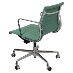 Pamono Green Fabric and a Chrome Ea-117 Office Chair by Charles Eames for Vitra Online