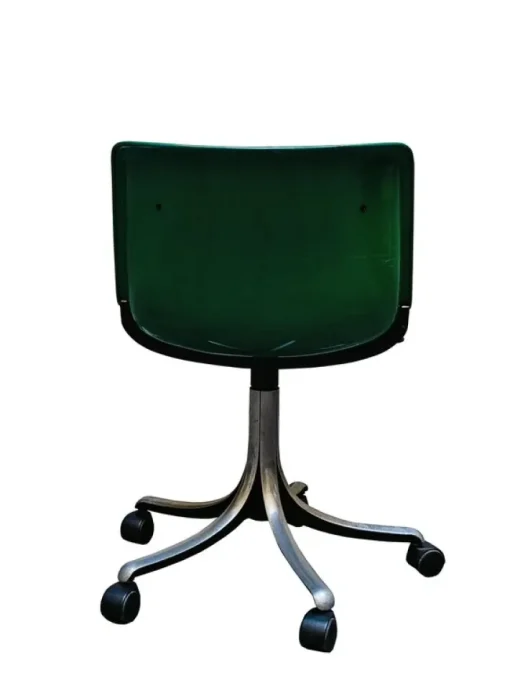 Pamono Green Modus Office Chair attributed to Osvaldo Borsani, Italy, 1975 Clearance