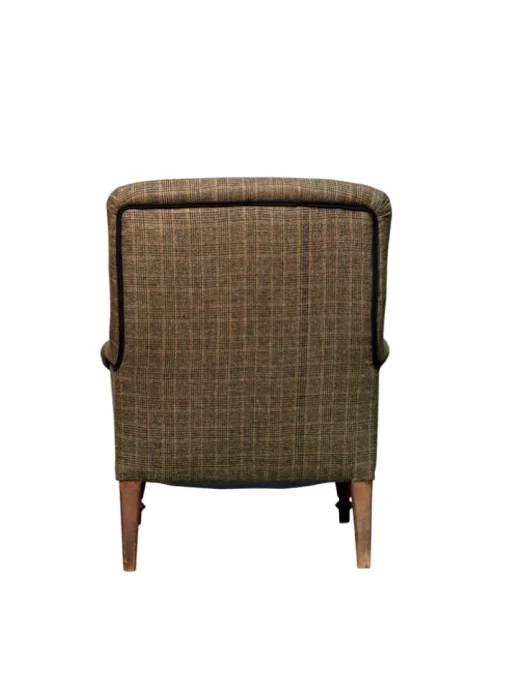 Pamono Green Wool Armchair, 1920s Discount