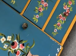 Pamono Hand Painted Wooden Dressing Table, 1940s Discount