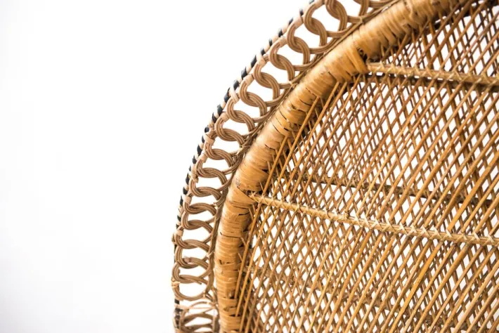 Pamono Handcrafted Pavone Chair, 1970s Best